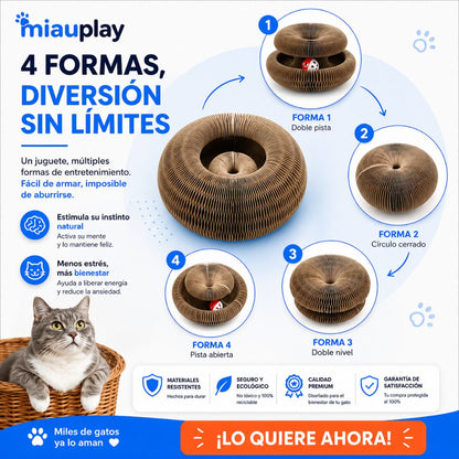 MiauPlay™ | Evita que tu gato destruya tu casa en minutos