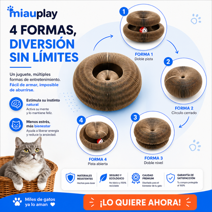 MiauPlay™ | Evita que tu gato destruya tu casa en minutos