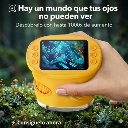 Microscopio 4K: Descubre lo invisible a simple vista