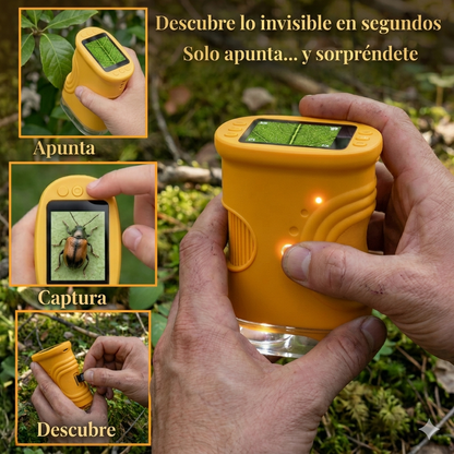 Microscopio 4K: Descubre lo invisible a simple vista