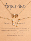 Conjunto de Joyas del Zodiaco