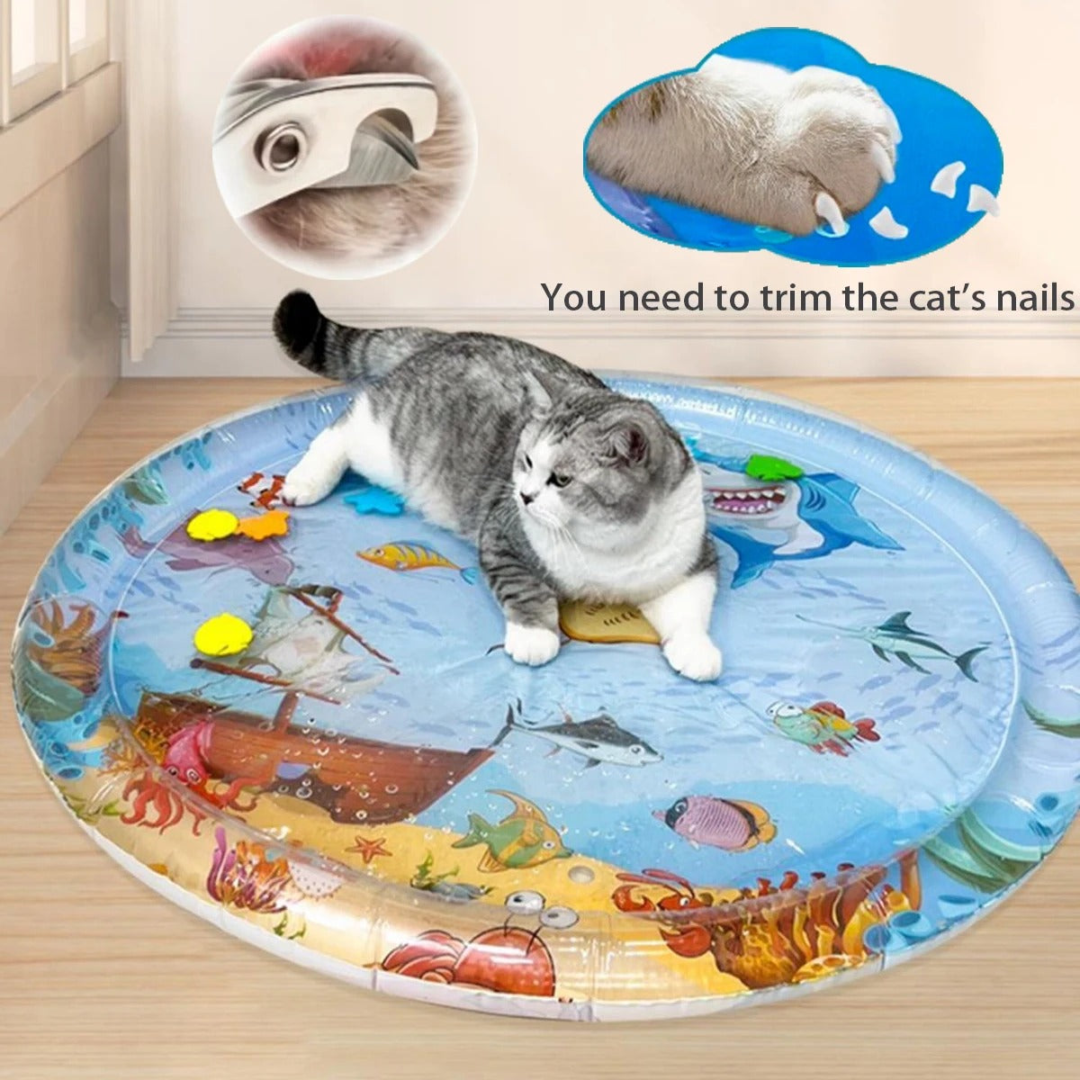 MiauPlay Aqua™ | Tu gato nunca había jugado así (ni tan fresquito)