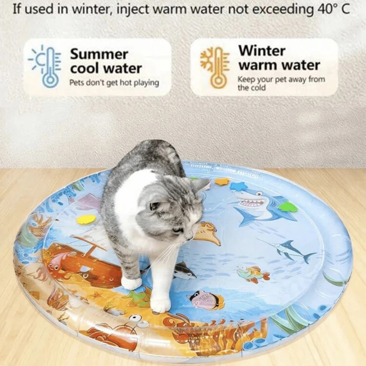 MiauPlay Aqua™ | Tu gato nunca había jugado así (ni tan fresquito)
